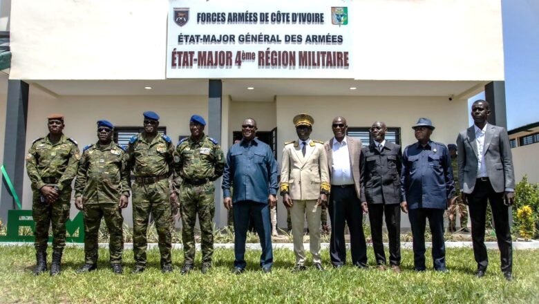 Korhogo : de nouvelles infrastructures militaires pour renforcer les capacités opérationnelles et logistiques de la 4ᵉ Région Militaire