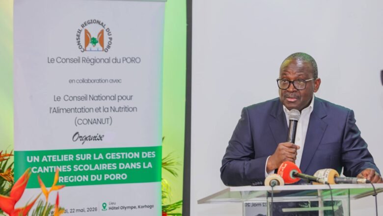 Atelier sur les cantines scolaires : la région du Poro engage une réforme durable pour une alimentation scolaire performante