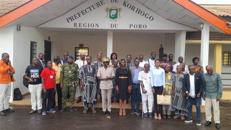Korhogo : le préfet Karim Diarrassouba appelle les médias à promouvoir une information responsable